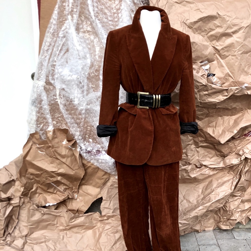 Brown Corduroy Suit